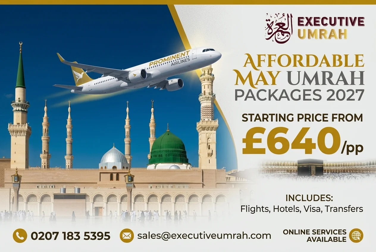 Executive May Umrah Packages