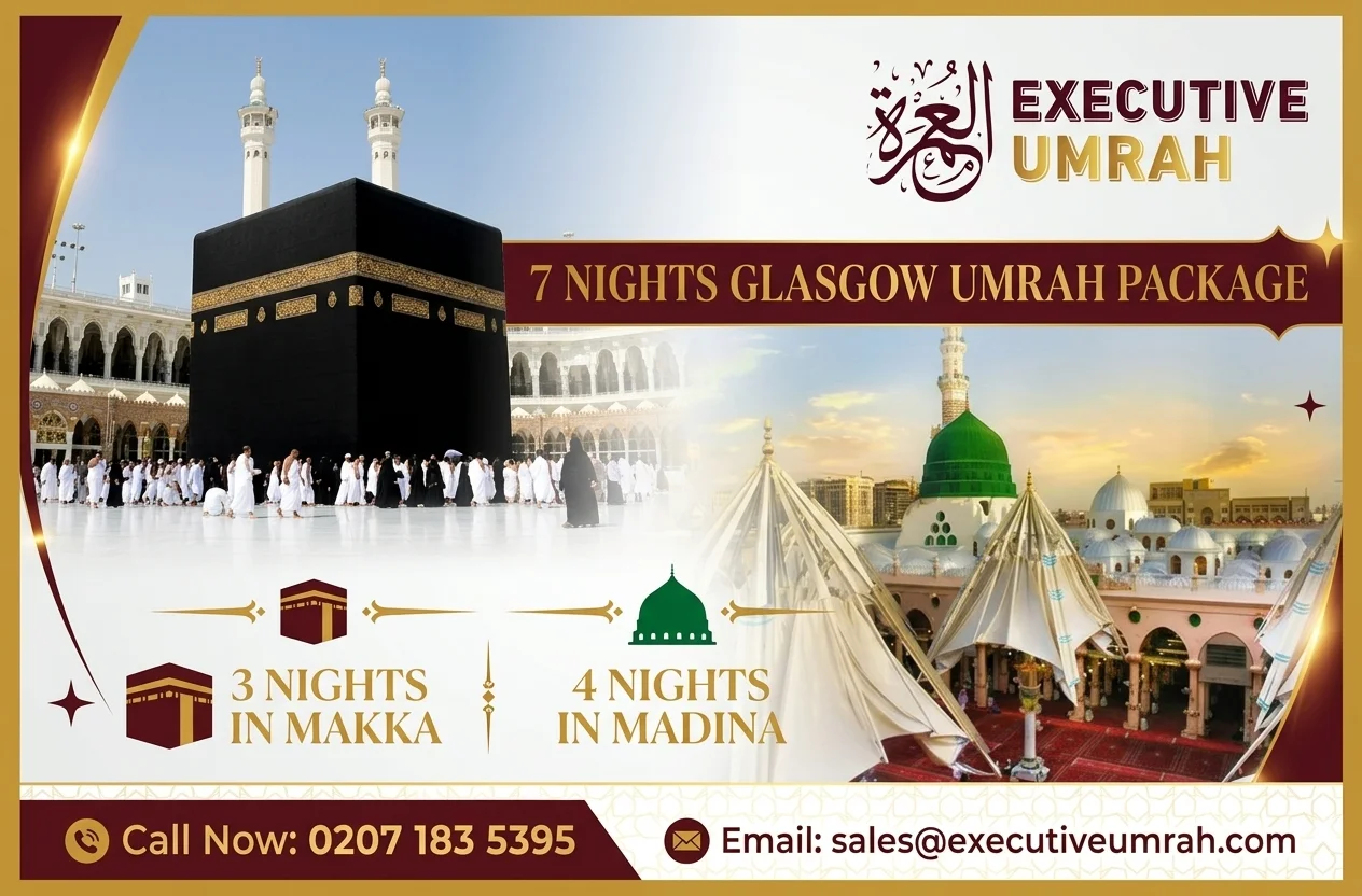 3 Star 7 Nights Glasgow Umrah Package