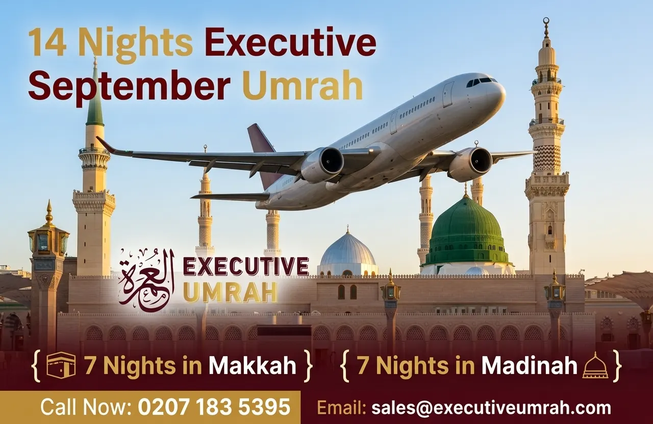14 Nights Executive September Umrah