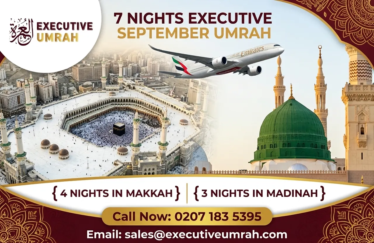 7 Nights Executive September Umrah